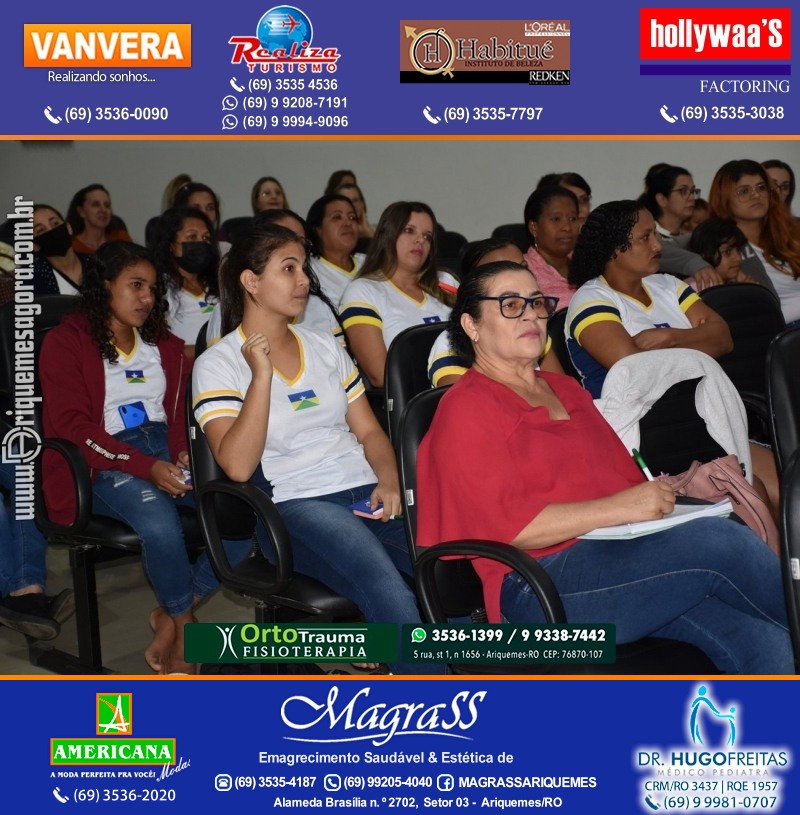 Palestra das Mães “O Amor Muda o Mundo” com Luciana Custódio na ACIA em Ariquemes