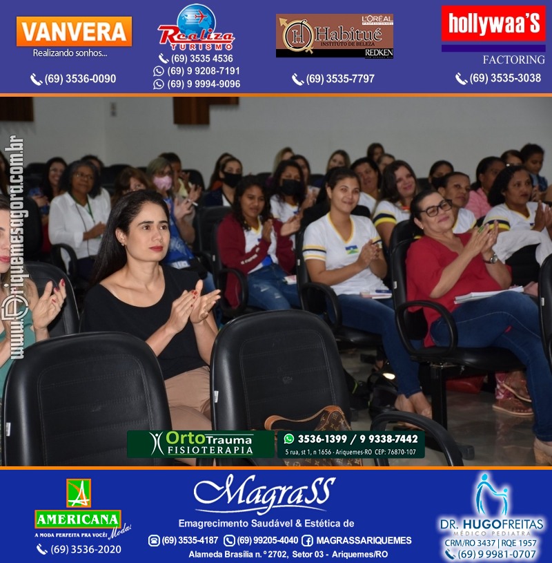 Palestra das Mães “O Amor Muda o Mundo” com Luciana Custódio na ACIA em Ariquemes