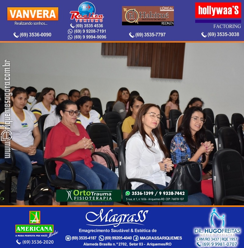 Palestra das Mães “O Amor Muda o Mundo” com Luciana Custódio na ACIA em Ariquemes