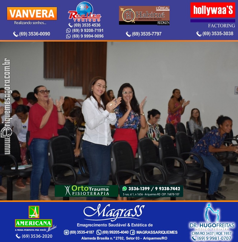 Palestra das Mães “O Amor Muda o Mundo” com Luciana Custódio na ACIA em Ariquemes