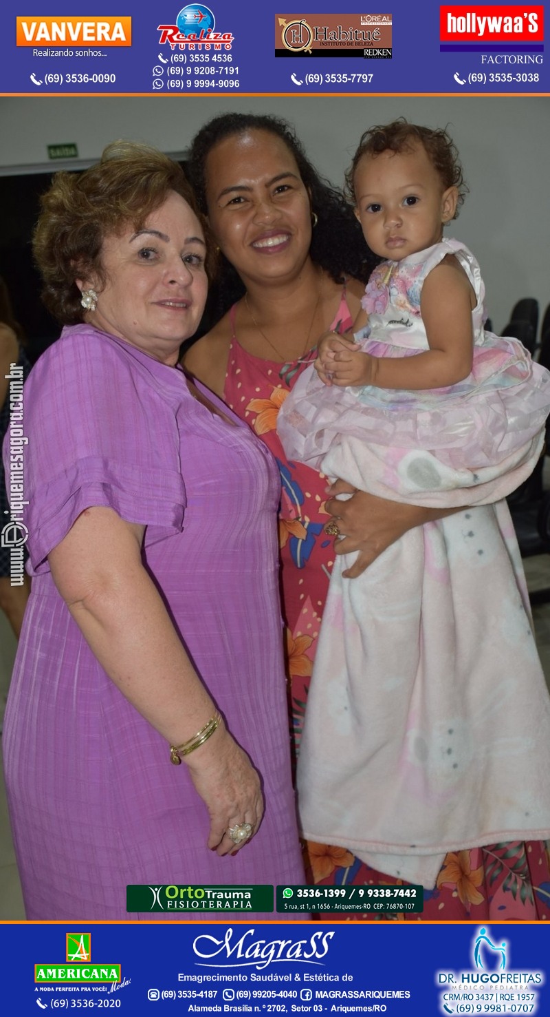 Palestra das Mães “O Amor Muda o Mundo” com Luciana Custódio na ACIA em Ariquemes