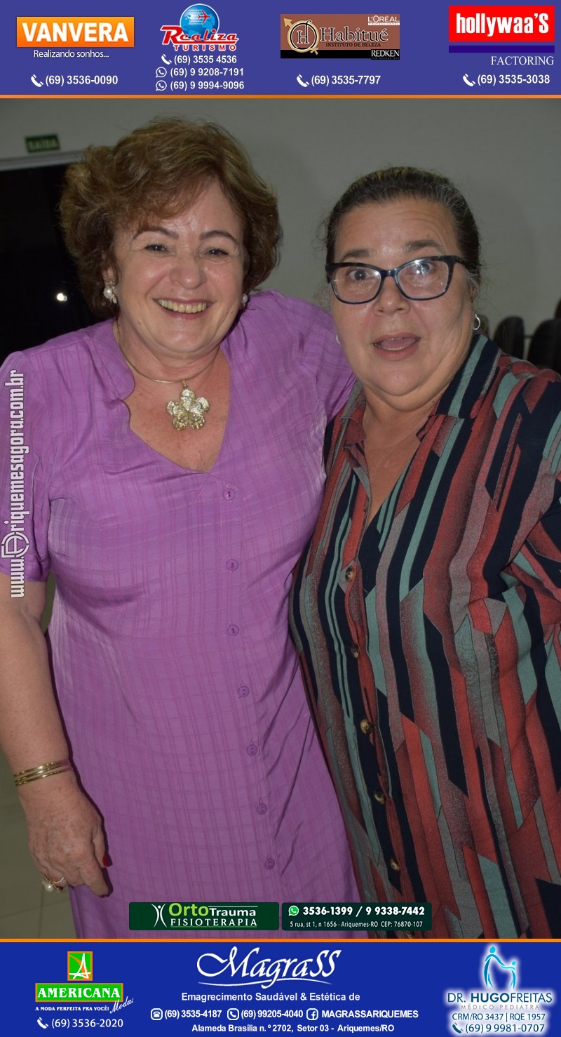 Palestra das Mães “O Amor Muda o Mundo” com Luciana Custódio na ACIA em Ariquemes