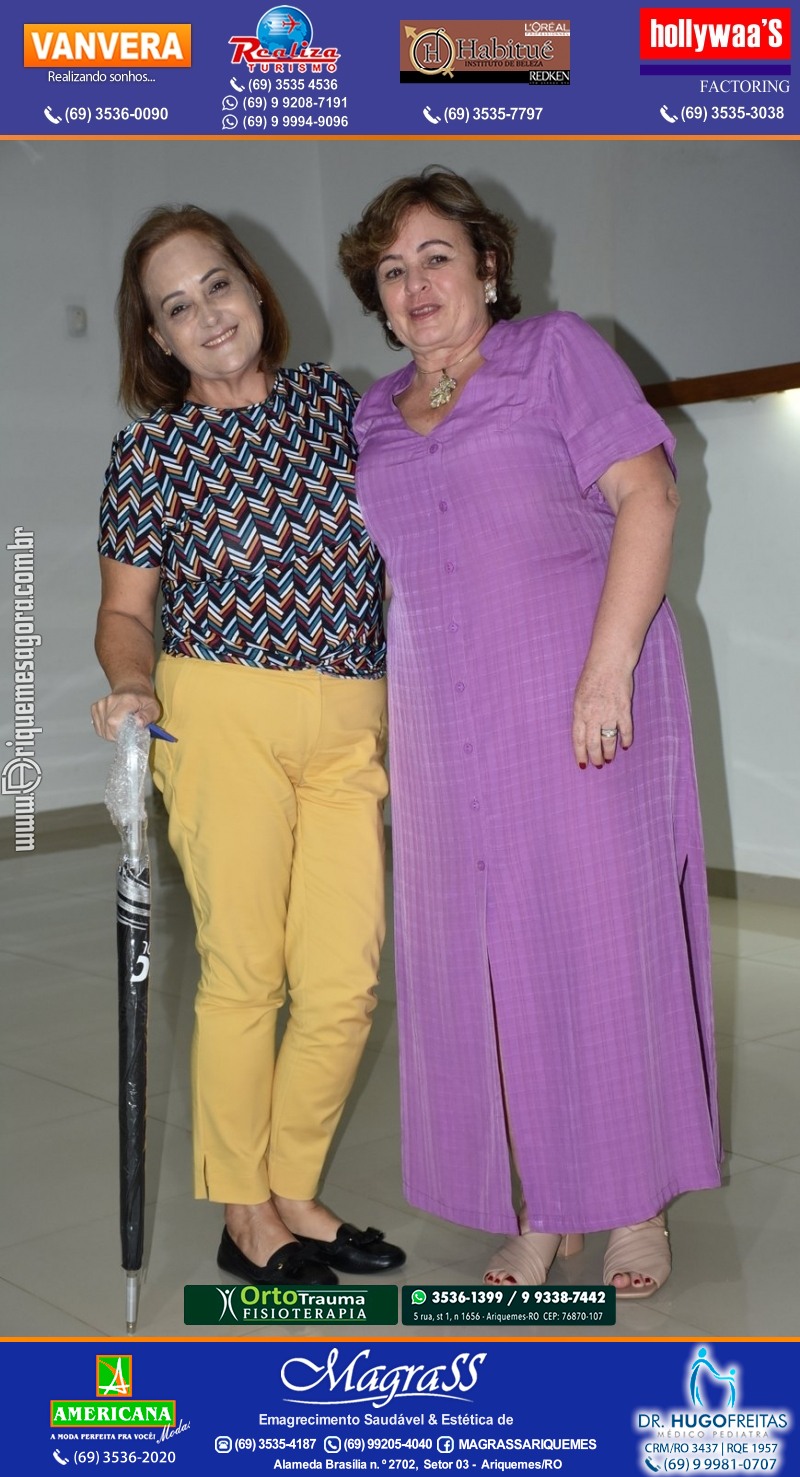 Palestra das Mães “O Amor Muda o Mundo” com Luciana Custódio na ACIA em Ariquemes