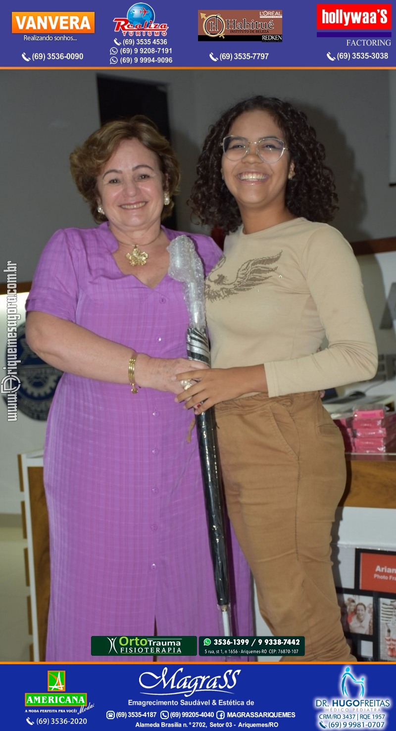 Palestra das Mães “O Amor Muda o Mundo” com Luciana Custódio na ACIA em Ariquemes