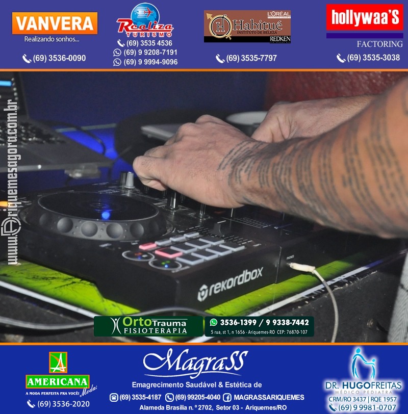 Noite Eletrônica GROOVE NIGHT na República Eventos Ariquemes