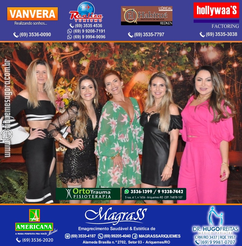 Aniversário Viviane Garcia Celebrare Eventos em Ariquemes