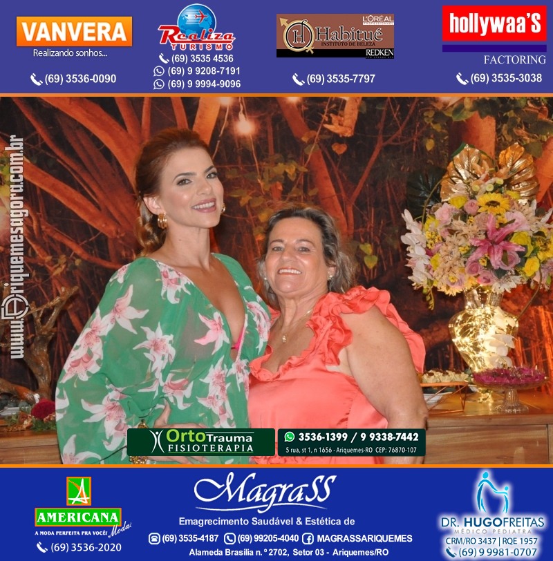 Aniversário Viviane Garcia Celebrare Eventos em Ariquemes