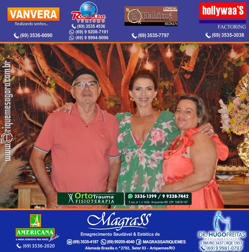 Aniversário Viviane Garcia Celebrare Eventos em Ariquemes