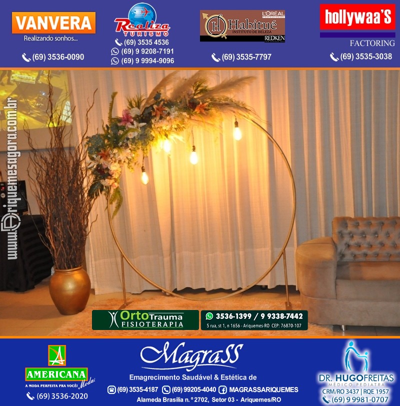 Aniversário Viviane Garcia Celebrare Eventos em Ariquemes