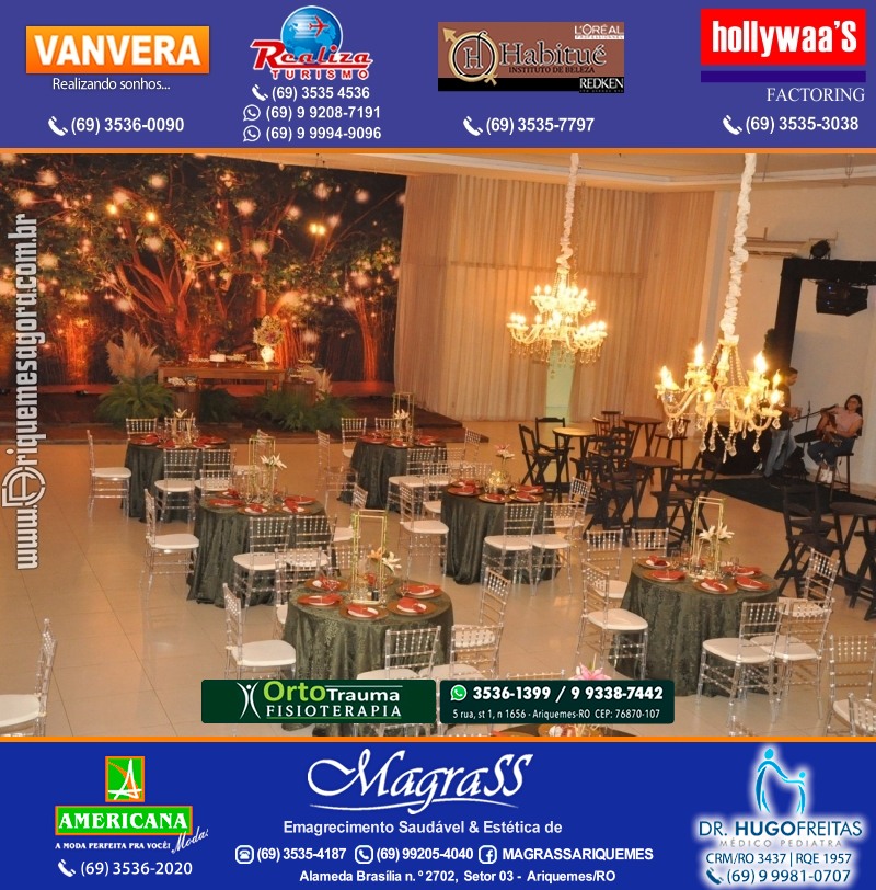 Aniversário Viviane Garcia Celebrare Eventos em Ariquemes