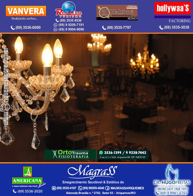 Aniversário Viviane Garcia Celebrare Eventos em Ariquemes