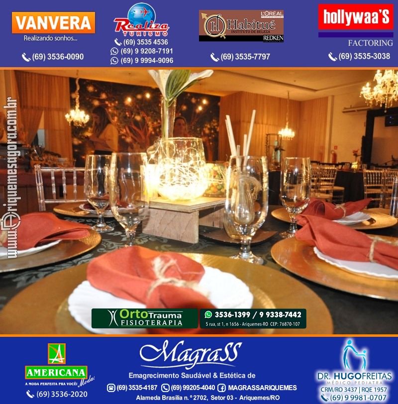Aniversário Viviane Garcia Celebrare Eventos em Ariquemes
