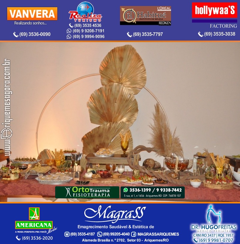 Aniversário Viviane Garcia Celebrare Eventos em Ariquemes