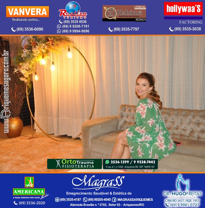 Aniversário Viviane Garcia Celebrare Eventos em Ariquemes