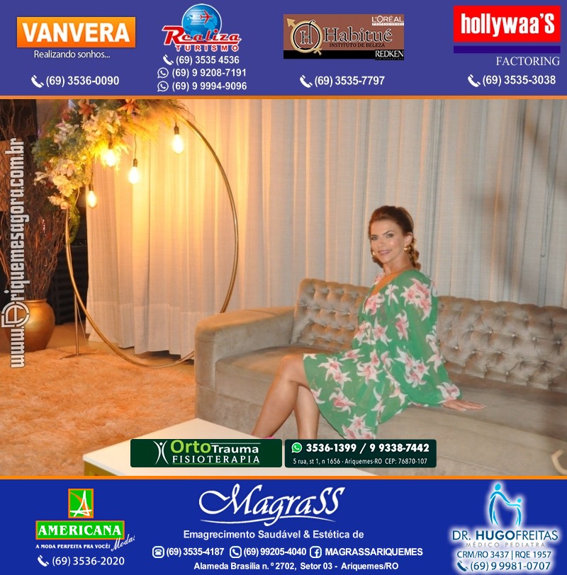 Aniversário Viviane Garcia Celebrare Eventos em Ariquemes