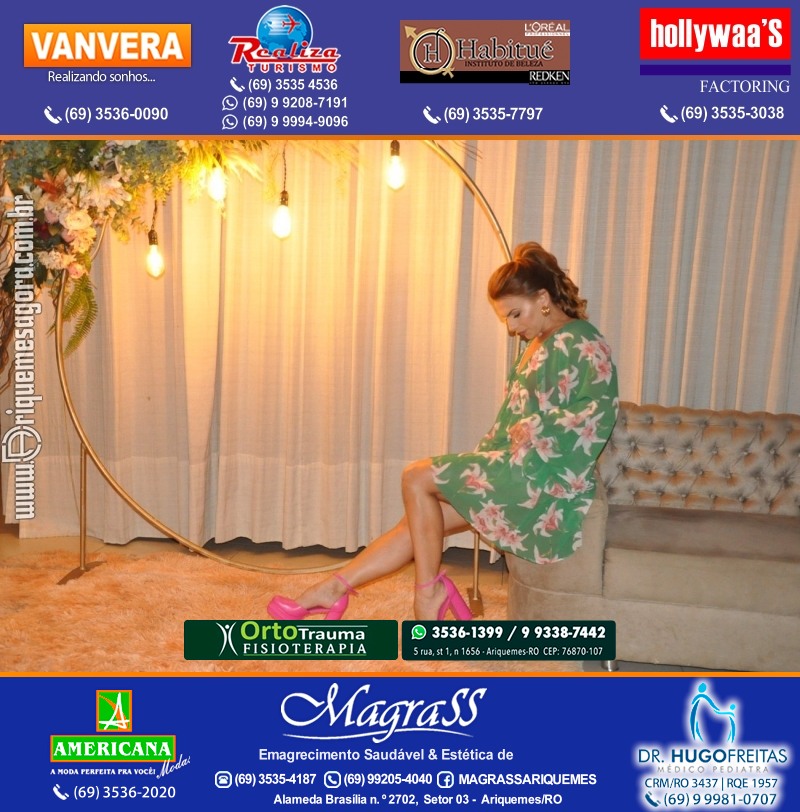 Aniversário Viviane Garcia Celebrare Eventos em Ariquemes
