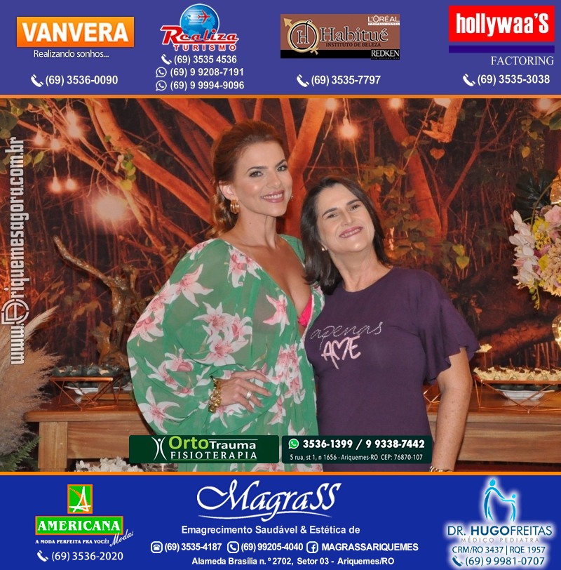 Aniversário Viviane Garcia Celebrare Eventos em Ariquemes