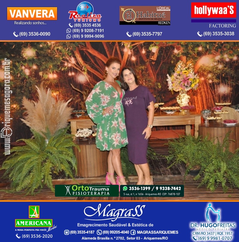 Aniversário Viviane Garcia Celebrare Eventos em Ariquemes