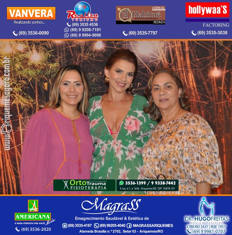 Aniversário Viviane Garcia Celebrare Eventos em Ariquemes