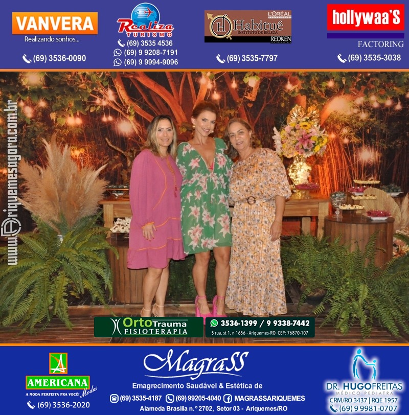 Aniversário Viviane Garcia Celebrare Eventos em Ariquemes