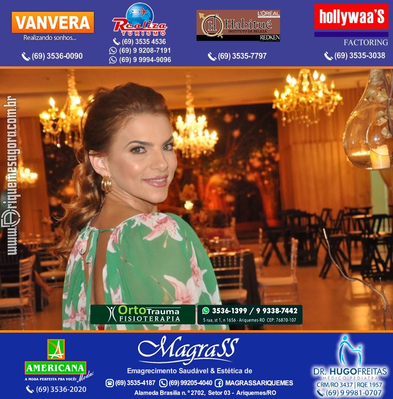 Aniversário Viviane Garcia Celebrare Eventos em Ariquemes