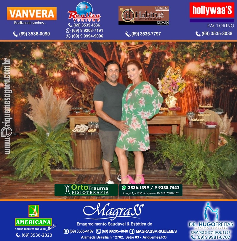 Aniversário Viviane Garcia Celebrare Eventos em Ariquemes