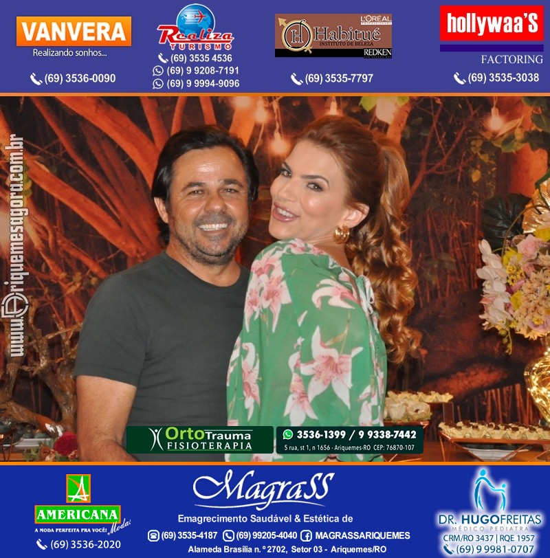 Aniversário Viviane Garcia Celebrare Eventos em Ariquemes