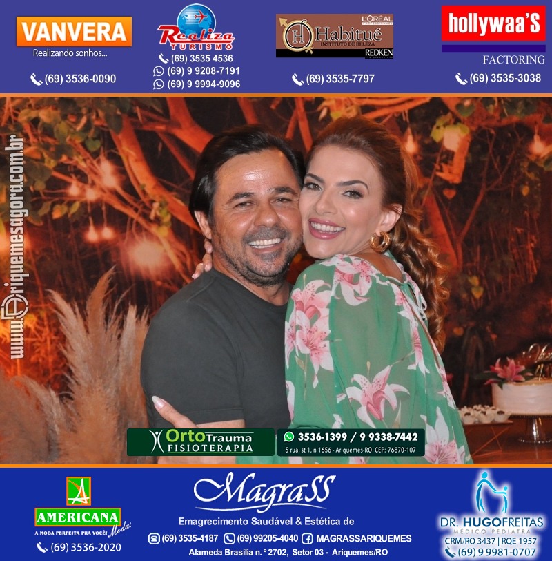 Aniversário Viviane Garcia Celebrare Eventos em Ariquemes