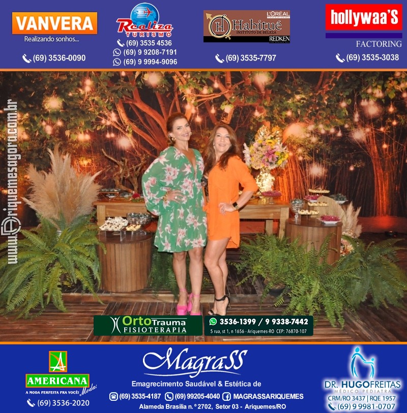 Aniversário Viviane Garcia Celebrare Eventos em Ariquemes