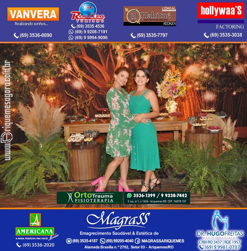 Aniversário Viviane Garcia Celebrare Eventos em Ariquemes