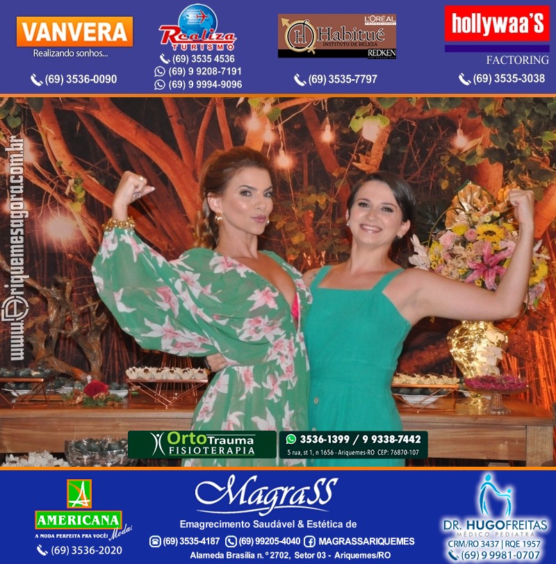 Aniversário Viviane Garcia Celebrare Eventos em Ariquemes