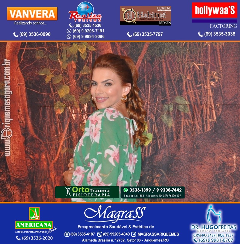 Aniversário Viviane Garcia Celebrare Eventos em Ariquemes