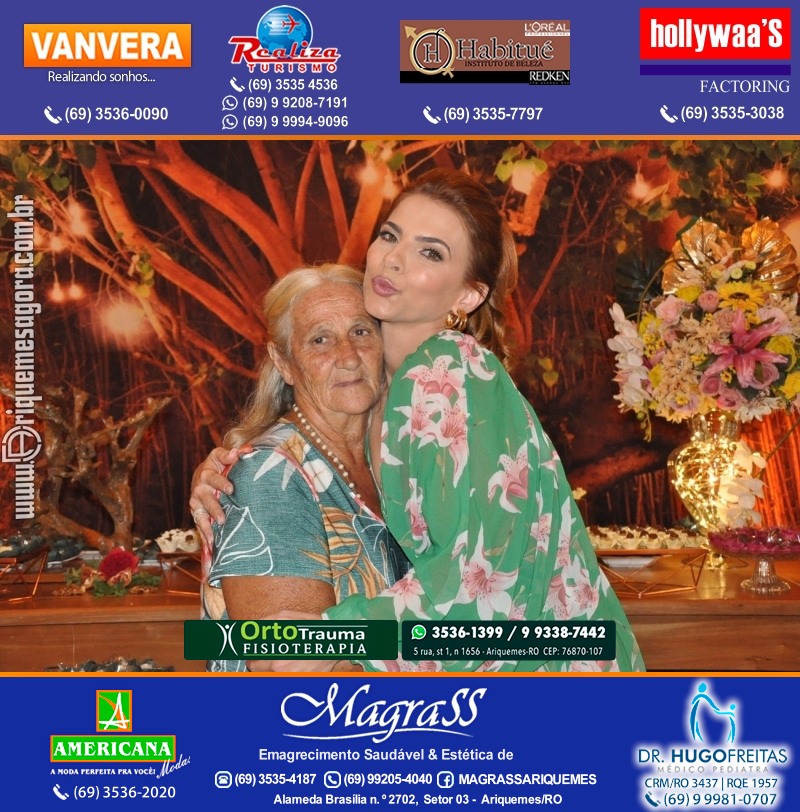 Aniversário Viviane Garcia Celebrare Eventos em Ariquemes