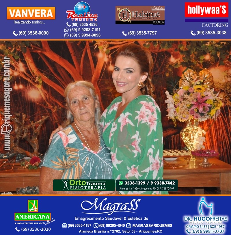 Aniversário Viviane Garcia Celebrare Eventos em Ariquemes