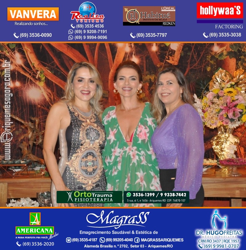 Aniversário Viviane Garcia Celebrare Eventos em Ariquemes
