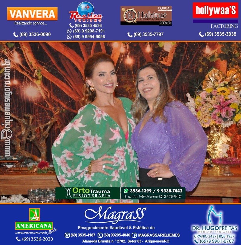 Aniversário Viviane Garcia Celebrare Eventos em Ariquemes