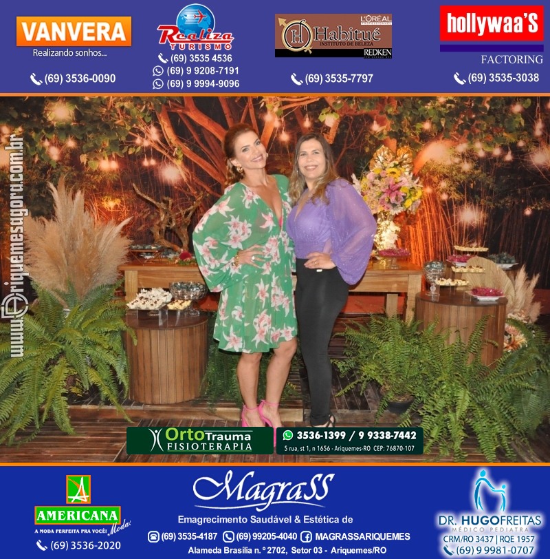 Aniversário Viviane Garcia Celebrare Eventos em Ariquemes