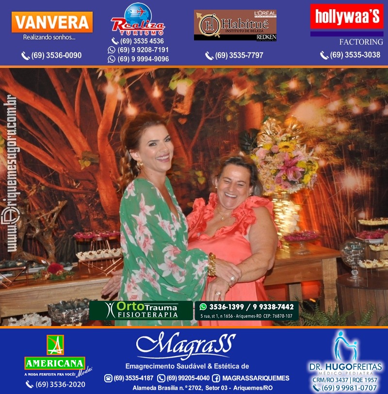 Aniversário Viviane Garcia Celebrare Eventos em Ariquemes