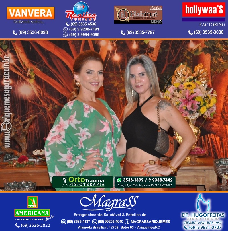 Aniversário Viviane Garcia Celebrare Eventos em Ariquemes