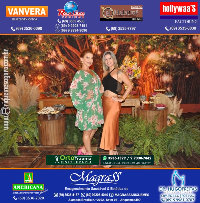 Aniversário Viviane Garcia Celebrare Eventos em Ariquemes