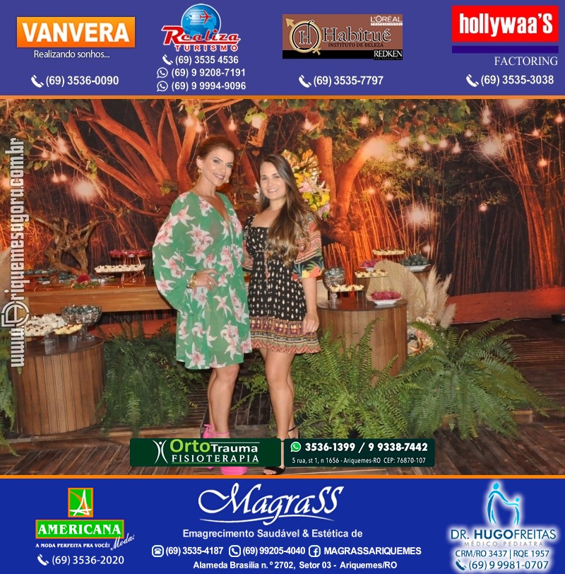 Aniversário Viviane Garcia Celebrare Eventos em Ariquemes