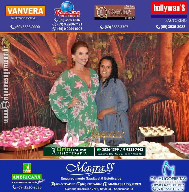 Aniversário Viviane Garcia Celebrare Eventos em Ariquemes