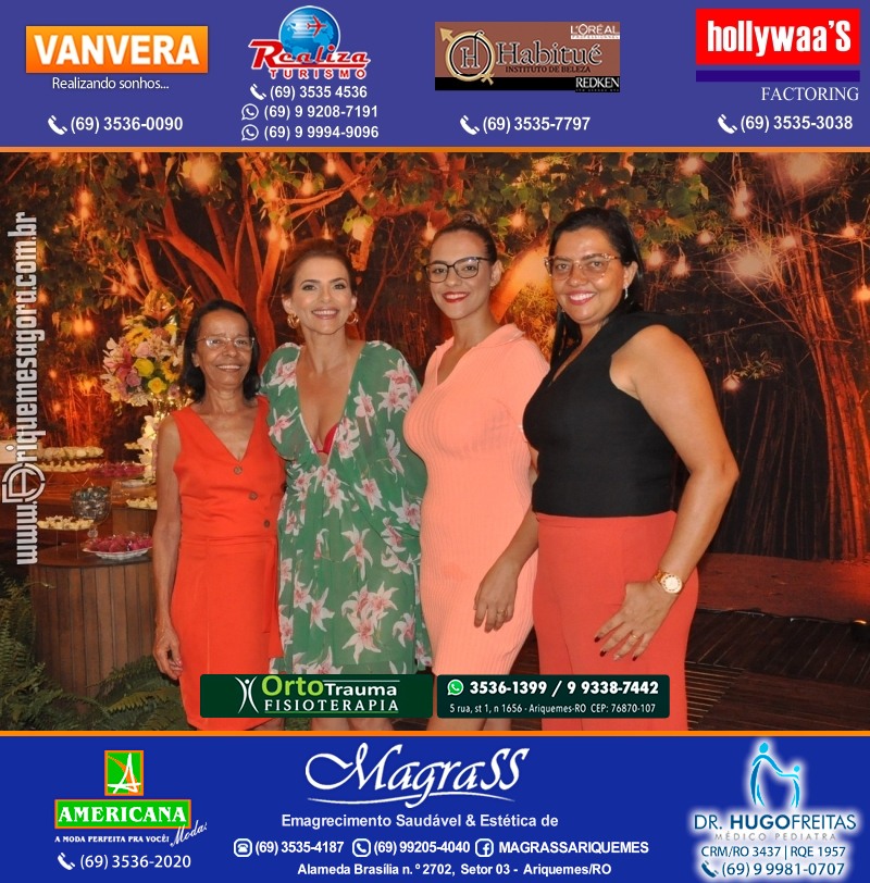 Aniversário Viviane Garcia Celebrare Eventos em Ariquemes