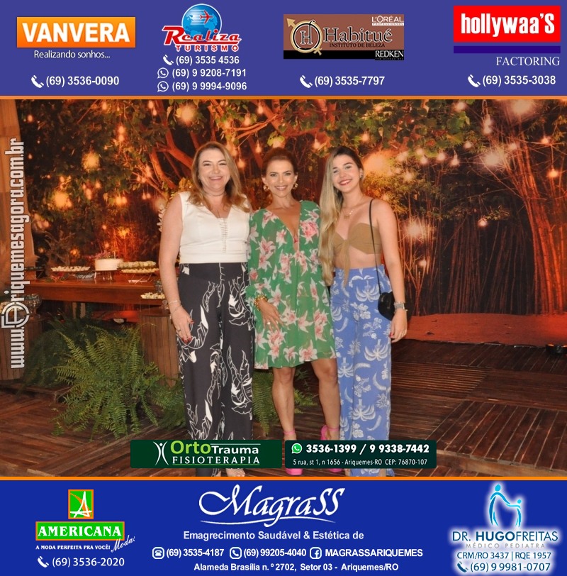 Aniversário Viviane Garcia Celebrare Eventos em Ariquemes