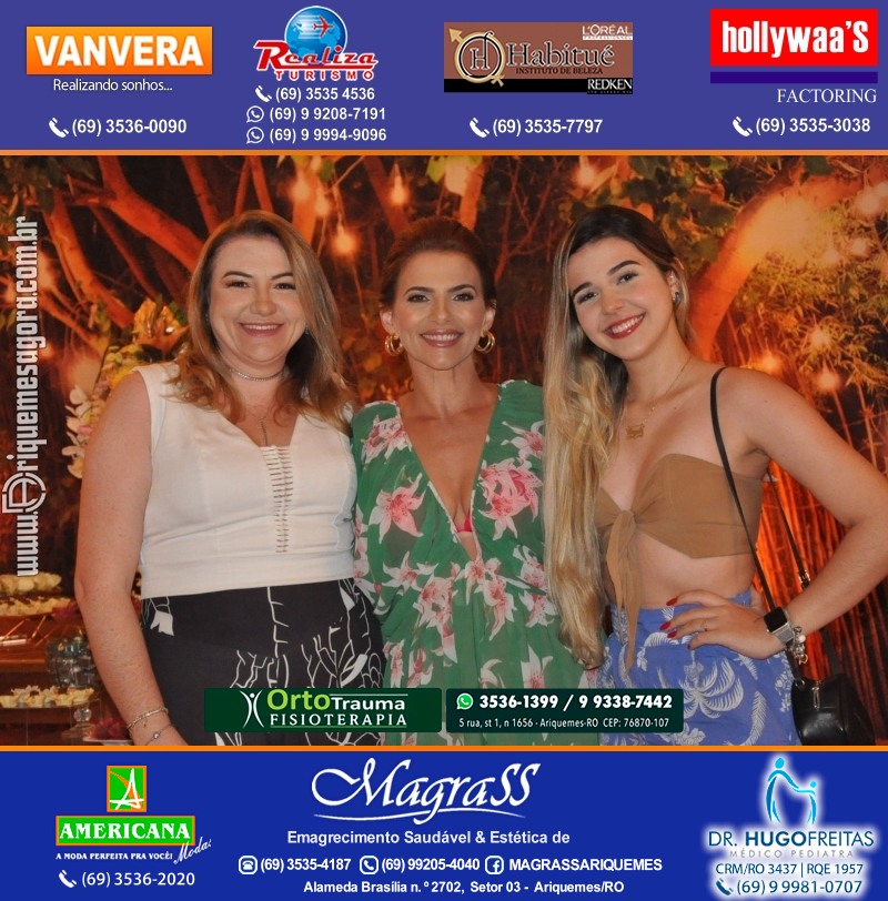Aniversário Viviane Garcia Celebrare Eventos em Ariquemes