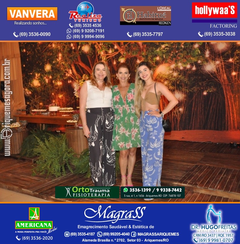 Aniversário Viviane Garcia Celebrare Eventos em Ariquemes