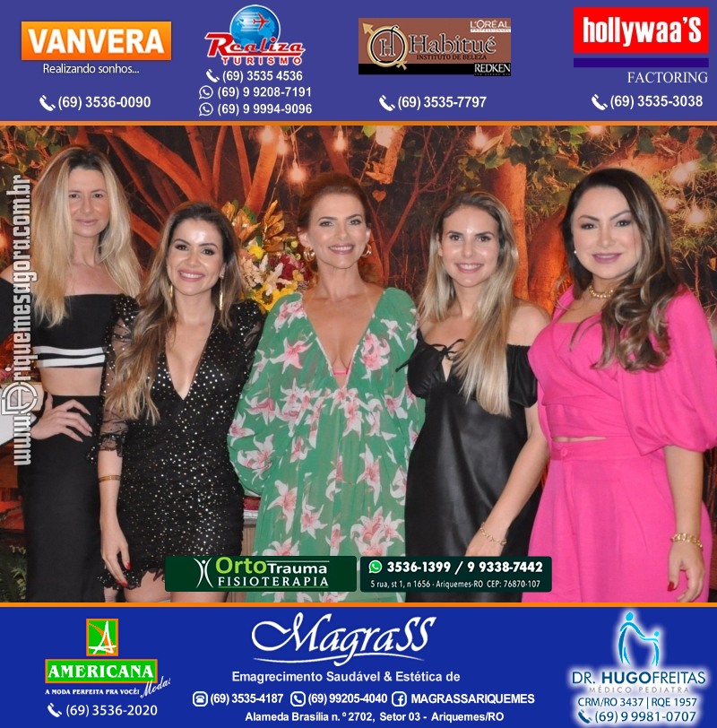 Aniversário Viviane Garcia Celebrare Eventos em Ariquemes