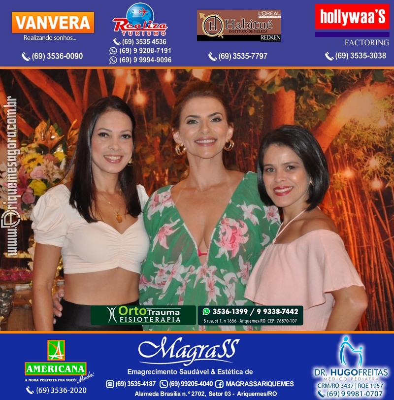 Aniversário Viviane Garcia Celebrare Eventos em Ariquemes