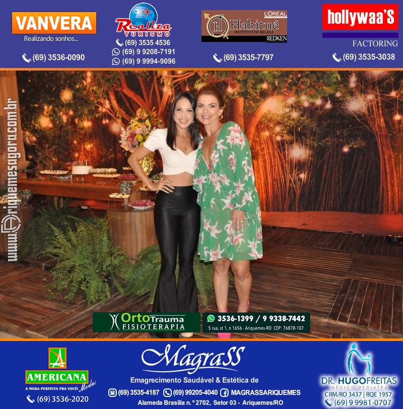 Aniversário Viviane Garcia Celebrare Eventos em Ariquemes