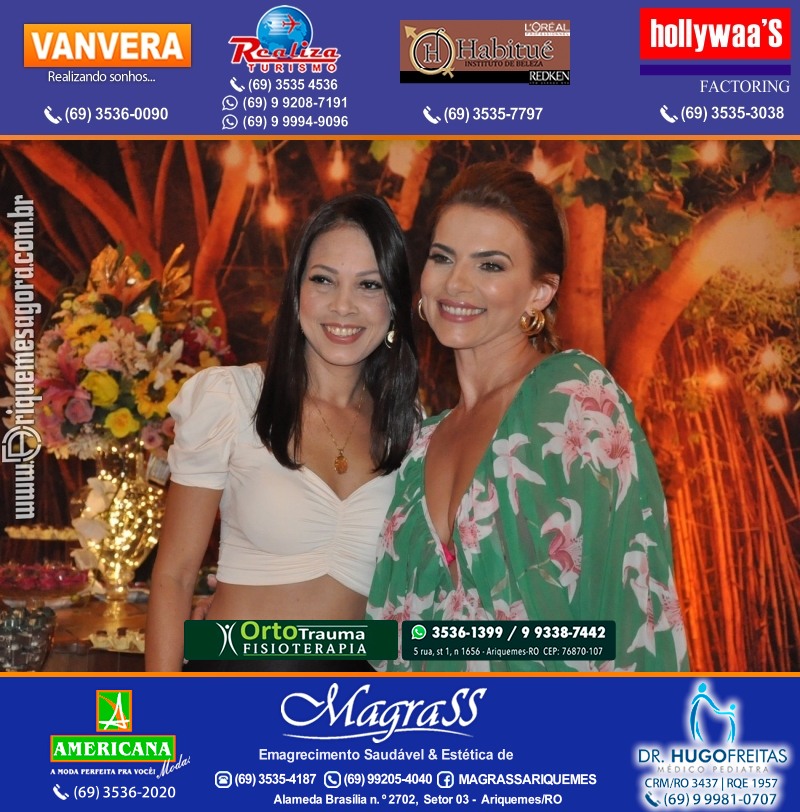 Aniversário Viviane Garcia Celebrare Eventos em Ariquemes